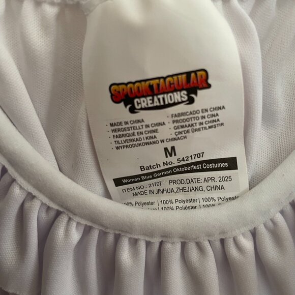 Blue Oktoberfest Costume Dress - Picture 9 of 13